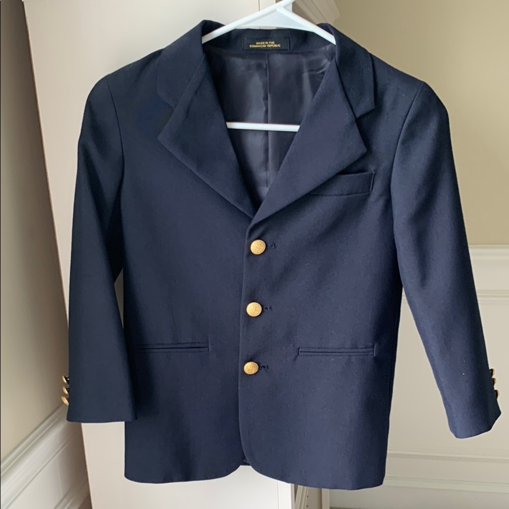 Arrow Kids Navy Blazer with Gold Buttons